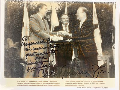 Businessman Carl Turner Jr. signed photo. Carl Turner Jr. signed photo. 8x10 inches