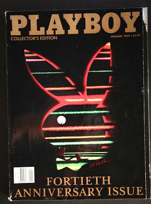 Playboy Magazine January 1994 40th Anniversary Issue