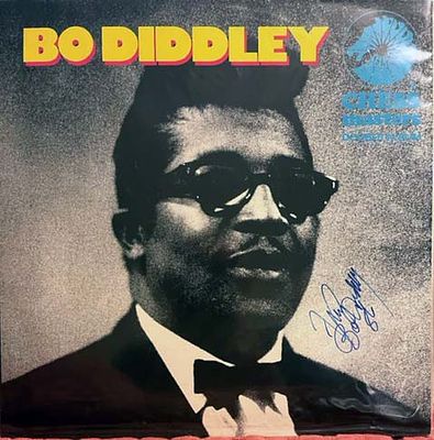 Bo Diddley signed album
