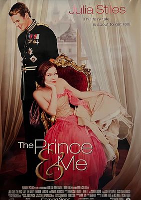 The Princess & Me 2004 original movie poster. The Princess & Me original movie poster. 27x41 