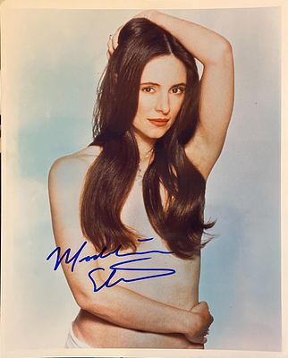 The Last of The Mohicans Madeleine Stowe signed photo. Madeleine Stowe signed photo. 8x10 inches