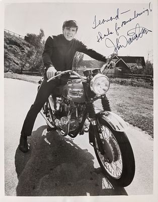 John Davidson signed photo. John Davidson autographed photo 8x10 inches.
