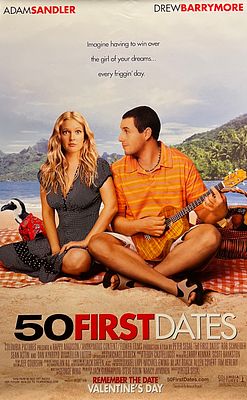 50 First Dates 2004 original movie poster. 27x41 inches This item is part of an exclusive 
