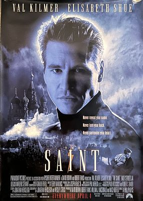 The Saint 1996 original movie poster. 27X40 Inches This item is part of an exclusive collection 