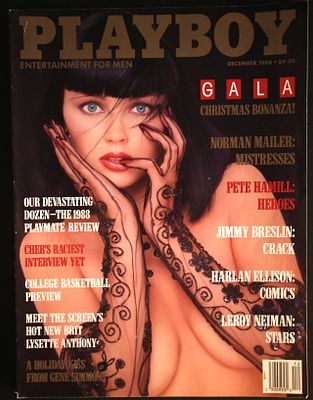 Playboy Magazine December 1988 Issue