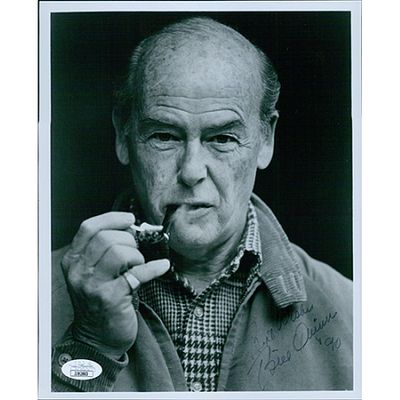 The Rifleman Bill Quinn signed photo. JSA Authenticated. Bill Quinn 8x10 glossy finish photo 
