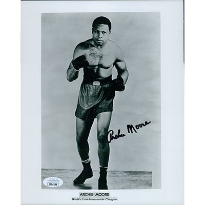 Archie Moore Signed Glossy 8x10 Photo. Autographed photo: Archie Moore Signed Glossy 8x10 Photo. 