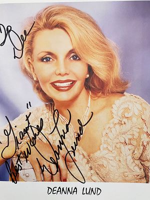 Land of Giants Deanna Lund signed photo. Deanna Lund signed photo. 8 x 10 inches.