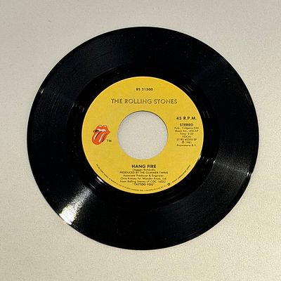 Rolling Stones Hang Fire 45 Album Mint