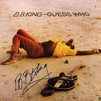 B.B. King Guess Who signed album. B.B. King's 1976 Guess Who signed album autographed by B.B. King.