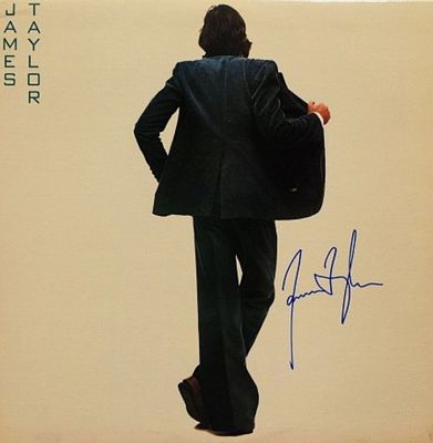James Taylor 1976 In The Pocket signed album autographed by James Taylor.