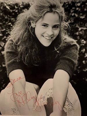 The Breakfast Club Ally Sheedy signed photo. 8x10 inches