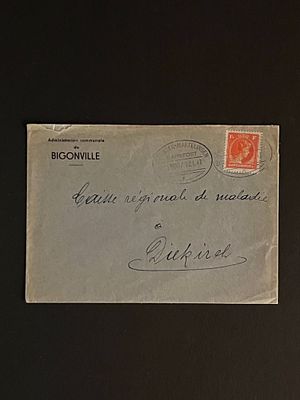 1947 Luxembourg First Day Cover