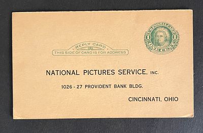 Untied States 1900s post card. 3x6 inches