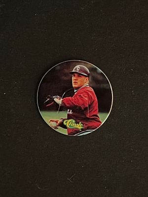 Vintage 1990s POGs Game Cap Minor League Baseball Ryan Luzinski
