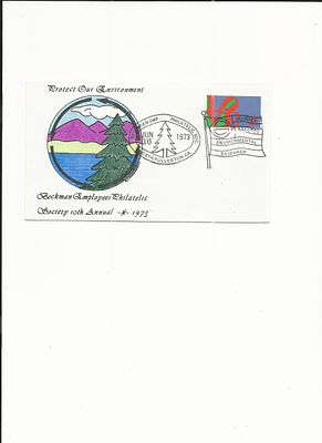 Protect Our Environment - First Day Cover - Fullerton, CA - 1973. Protect Our Environment - 