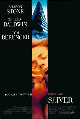 Sliver 1993 original one sheet movie poster. Rolled, 27X41 Inches This item is part of an 