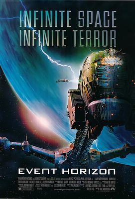Event Horizon 1997 original one sheet movie poster, rolled, double- sided. 27X41 Inches This 