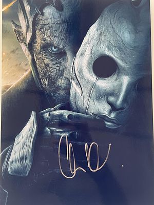 Malekith the Accursed Christopher Eccleston signed movie photo. 8x10 inches