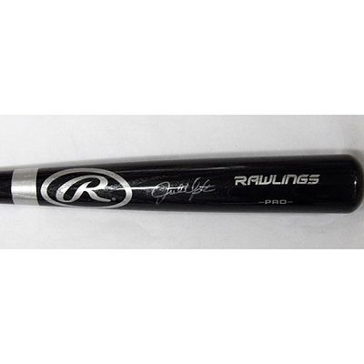 Los Angeles Angels Justin Upton Signed Bat JSA Authenticated. Signed Justin Upton Rawlings pro 