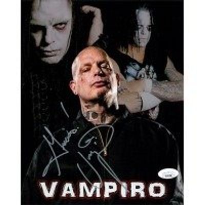 WCW Wrestler Vampiro Signed Photo. Vampiro WCW Wrestler Signed 8x10 Matte Photo JSA 