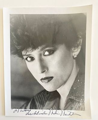 Melissa Manchester signed photo. 8x10 inches