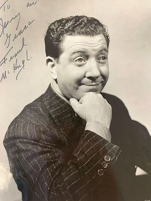 Going My Way Frank McHugh signed photo. Frank McHugh signed photo. 8x10 inches