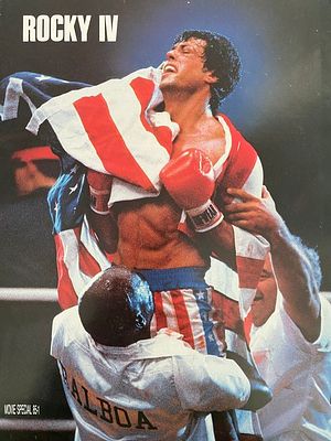 Rocky IV Vintage Movie Program (1985). Rocky IV Vintage Movie Program (1985)