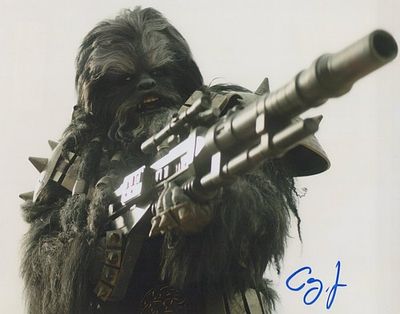 The Book of Boba Fett Carey Jones Signed Photo. Actor who portrayed 'Krrsantan' on 'The Book of 