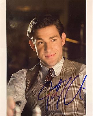 The Office John Krasinski signed movie photo. John Krasinski signed movie photo. 8X10 Inches
