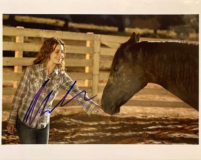 Big Fish Alison Lohman signed movie photo. Alison Lohman signed movie photo. 8x10 inches