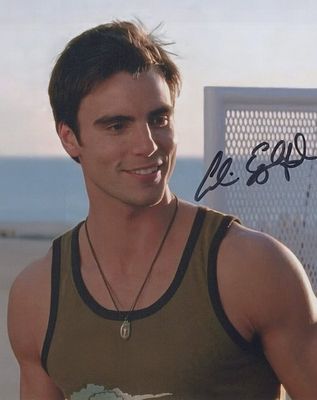 Melrose Place Colin Egglesfield Signed Photo. Actor who starred on TV's 'Melrose Place' and 