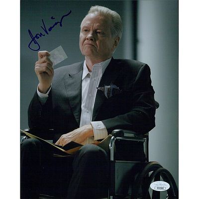 Deliverance Jon Voight 24 Signed Photo JSA. Jon Voight signed 24 8x10 matte finish photo in blue 