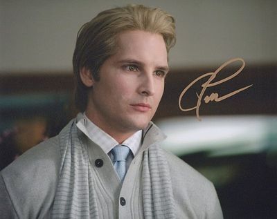 Twilight Peter Facinelli Signed Photo. 8x10 Color Signed In Person