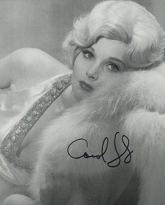 The Poseidon Adventure Carol Lynley signed photo. Carol Lynley autographed 8x10 photo.