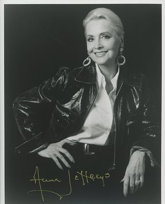 Topper Anne Jeffreys signed photo. Anne Jeffreys autographed 8x10 photo.
