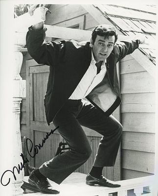 Mannix Mike Connors signed photo. GFA Authenticated. Mike Connors autographed photo. GFA 