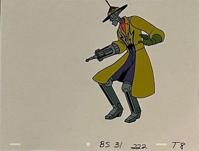 BraveStarr Original Sericel 10 x 14 inches