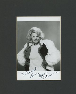 Police Woman Angie Dickinson signed photo. Angie Dickinson signed photo in custom matte 8x10 inches