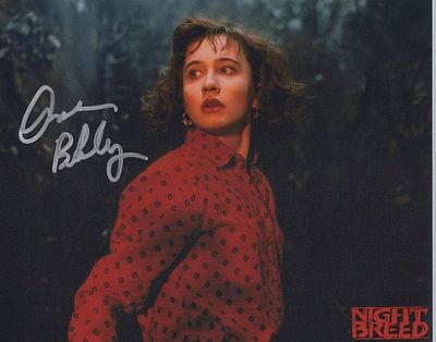 Nightbreed Anne Bobby Signed Photo. Actress known for 'Nightbreed', 'Beautiful Girls' and 