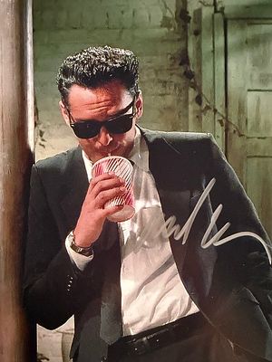 Reservoir Dogs Michael Madsen signed photo. 8x10 inches