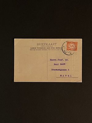 1922 Amsterdam First Day Cover
