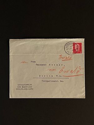 1967 Germany Stamped Envelope