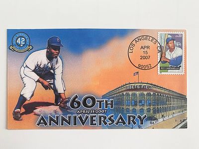 Jackie Robinson 60th Anniversary first day of issue April 15, 2007