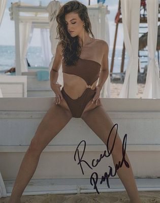 Swimsuit Model Rachel Pizzolato Signed Photo. Scientist and Patent-Pending inventor, published 