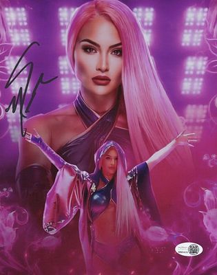 WWE Wrestler Eva Marie Signed Photo. Wrestler, model, actress and businesswoman who is best 
