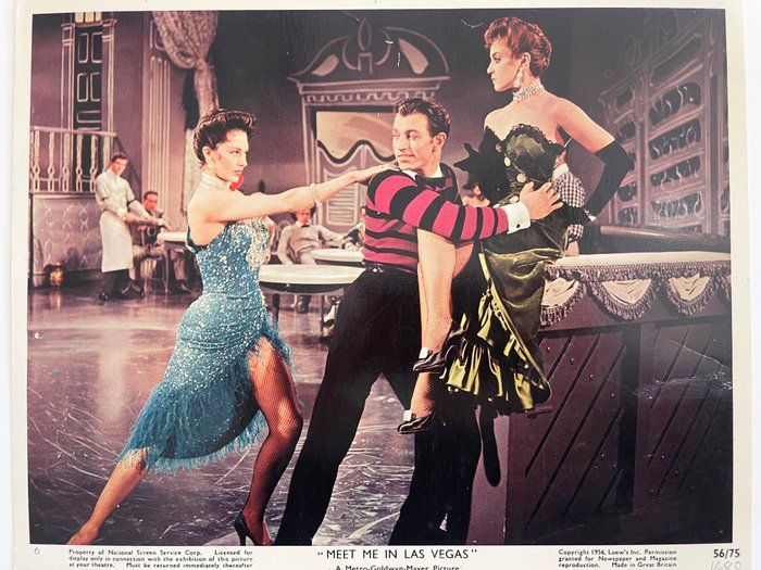 Lot 209: Meet Me in Las Vegas original 1956 vintage movie photo