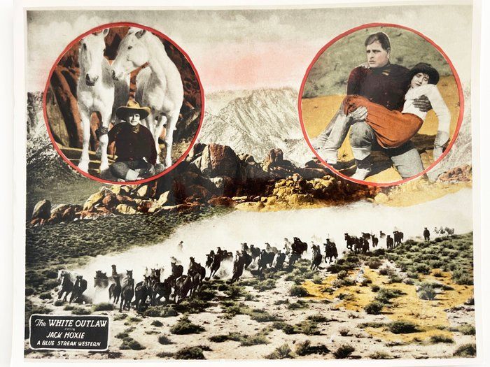 Lot 241: The White Outlaw original vintage lobby card