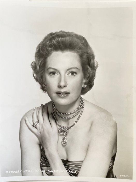 Lot 249: Deborah Kerr original vintage photo
