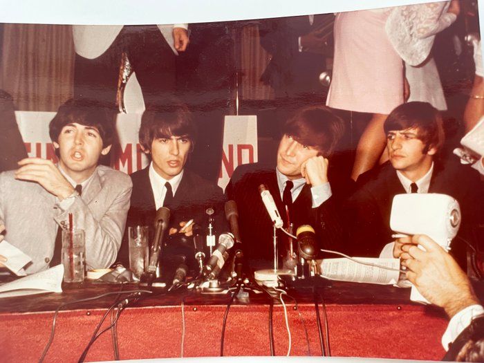 Lot 252: The Beatles original vintage photo